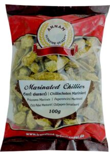 Annam Marinated Chillies (Mormulagai)