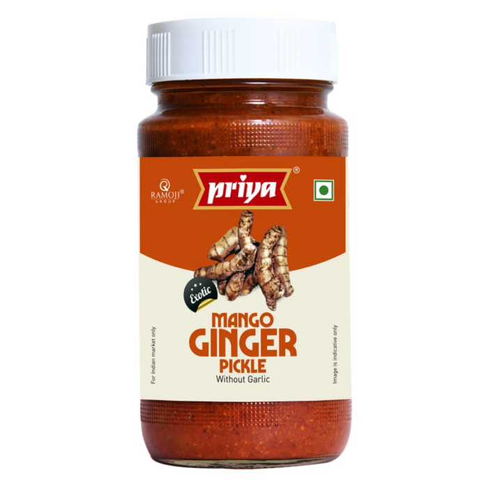 Priya Mango Ginger Pickle Without Garlic 300g Desigros